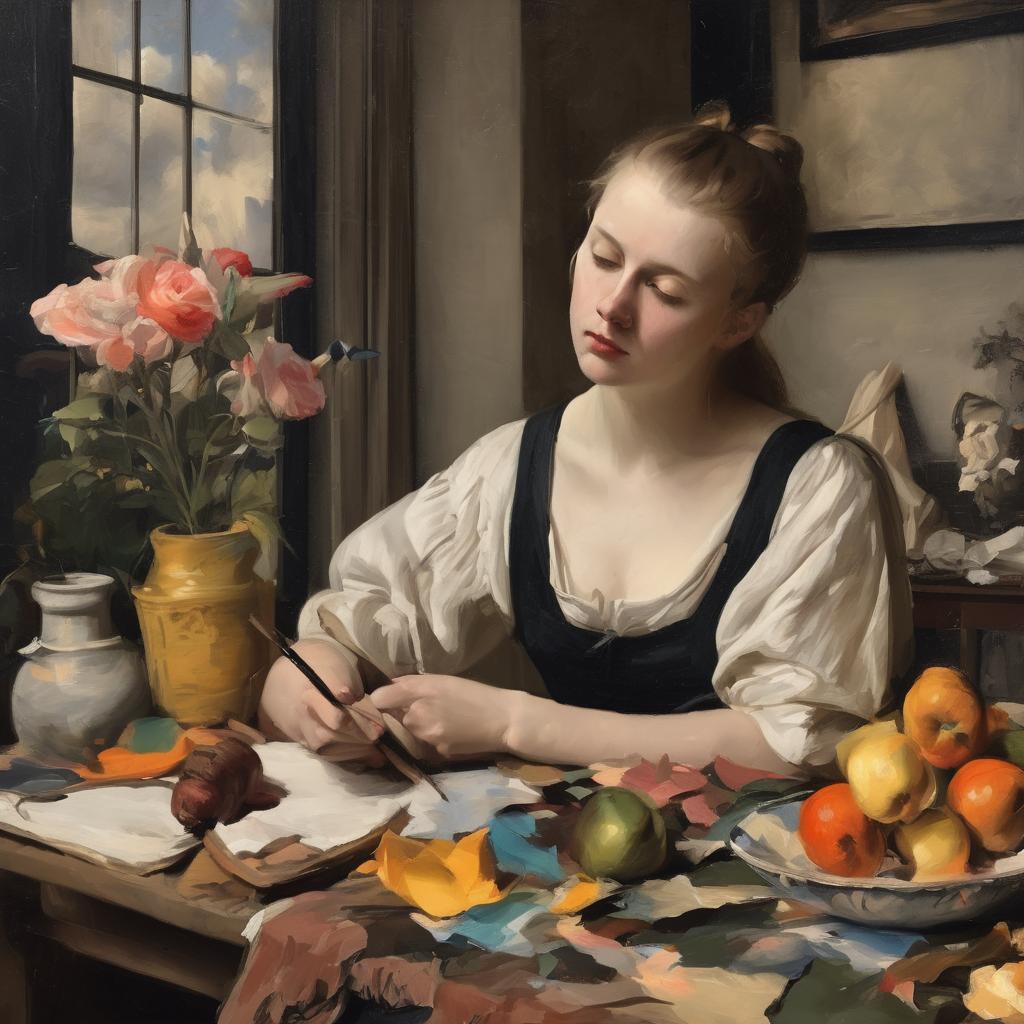 Ο Καλλιτεχνικός Στιλ και οι Τεχνικές του Ανθόνιε φαν Μπόρσομ