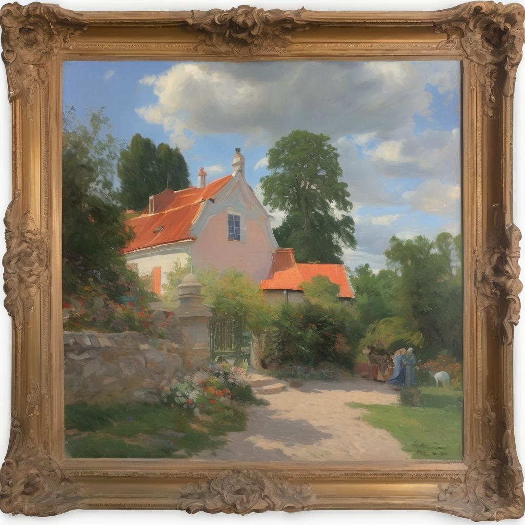 Η ζωή και η παιδική επιρροή του Laurits Regner TUXEN